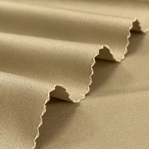 98% Cotton 2% Spandex Organic Chino Twill Cotton Fabric Textile Fabrics And Textiles For Clothing