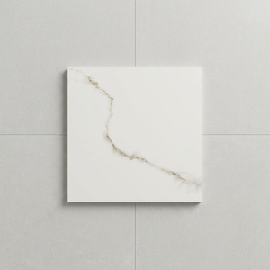 Satvario Classic 600x600mm Glossy Porcelain Tiles White Marble Inspired Interior <b>Wall</b> Floor Collection - Product Image 4