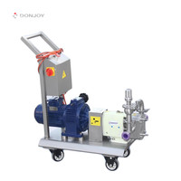DONJOY sanitaire 316L pompes de transfert haute viscosité liquide électrique pompe à lobes rotatifs