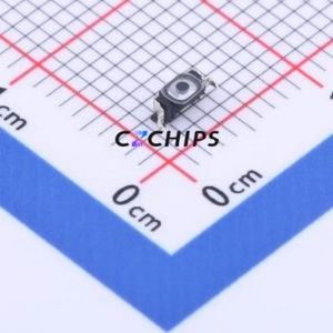 GT-TC077A-H0165-L5 Tactile Switch SMD Switch Single Pole Single Throw Round Button 1.6N Horizontal Mount - Product Image 1