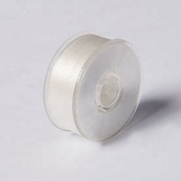 Fil à broder en polyester 75d/2 bobines latérales en plastique pré-enroulé pour navette bobines pré-enroulées en plastique de taille L latérales
