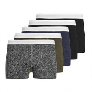 <span class=keywords><strong>JACK</strong></span> & <span class=keywords><strong>JONES</strong></span> Jacbasic White WB Boxer da <span class=keywords><strong>Uomo</strong></span> a Vita Media Traspiranti ODM, Confezione da 5, Noos Forest Night S - Product Image 3
