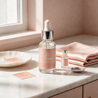 Étiquettes personnalisées imperméables en feuille d'or pour bouteilles, résistantes à l'huile, pour flacons compte-gouttes d'huiles essentielles de qualité supérieure, étiquettes privées de luxe pour cosmétiques