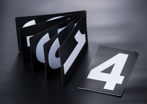 Etiqueta de Precio de Plástico <span class=keywords><strong>PVC</strong></span> para Supermercado, Letrero Colgante, Tablero de Precios con Panel Numérico - Product Image 3