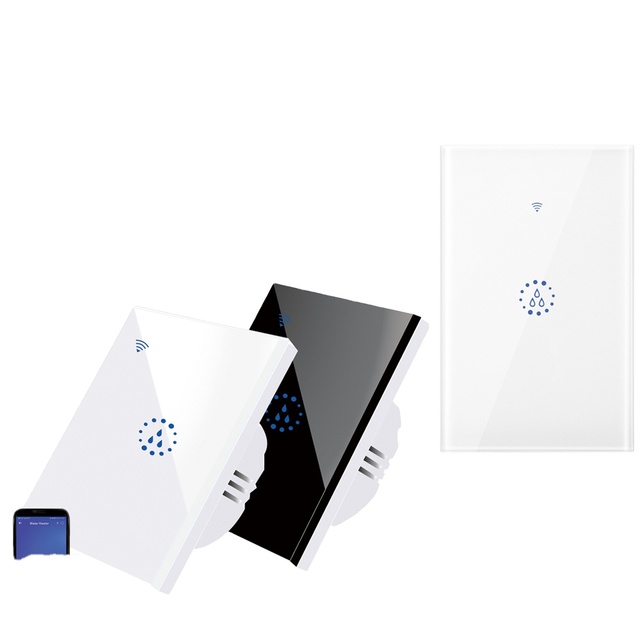 Ewelink Smart Wifi Water Heater WiFi Boiler Touch Panel Switch Ewelink APP Voice Remote Control Timer Outdoor Work Alexa