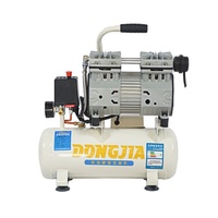 Compresseur d'air sans huile à faible bruit 9L 220V 680W 45L/Min 8Bar pour équipement d'atelier