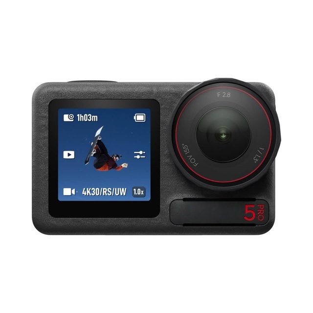 DJ Osmo Action 5 Pro Waterproof 155 Wide Angle 4K CMOS Face Tracking Sport Action Camera with Video Capture