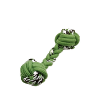 Jouet à mâcher en corde pour chiens, en coton et polyester épaissis de luxe, fait main, pour usage intérieur et extérieur, taille L