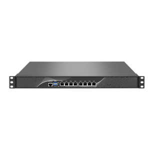 Oem <span class=keywords><strong>1U</strong></span> Rack mount Chassis Intel Core i5 lõi kép 2.5GHz 8 Lan GbE mềm <span class=keywords><strong>Router</strong></span> Ros pfsense ikuai công nghiệp VPN tường lửa - Product Image 1