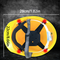 Casque de Sécurité ABS pour Construction et Sauvetage, Casque Rigide de Protection pour Sports, Sauvetage et Escalade