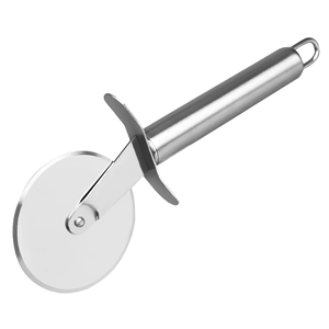 Roulette à <span class=keywords><strong>pizza</strong></span> en acier inoxydable de qualité alimentaire, coupe-<span class=keywords><strong>pizza</strong></span> rond avec poignée, outil de cuisine facile à nettoyer pour <span class=keywords><strong>pizza</strong></span>, pain et pâtisserie - Product Image 2
