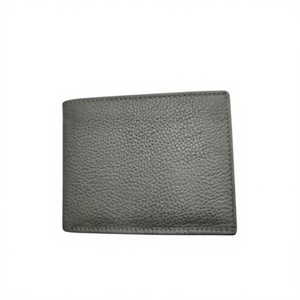 Portefeuille court et fin en cuir véritable pour homme, motif étoile et lettres, fermeture ouverte, broderie, imperméable, usage quotidien, cadeau BS - Product Image 6