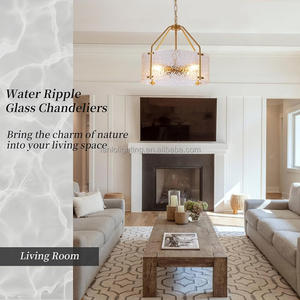 Lampadario Murano Art Glass illuminatori acqua increspatura <span class=keywords><strong>lampadari</strong></span> in vetro per soggiorno sala da pranzo <span class=keywords><strong>camera</strong></span> da <span class=keywords><strong>letto</strong></span> lampada <span class=keywords><strong>a</strong></span> <span class=keywords><strong>sospensione</strong></span> - Product Image 5