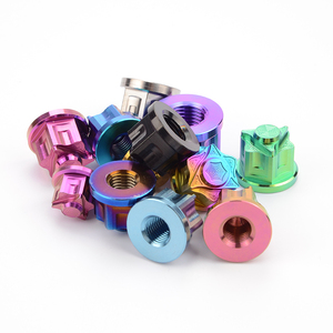 Écrou hexagonal fermé <span class=keywords><strong>en</strong></span> alliage de titane CNC pour amortisseur de moto TMJ M6/M8/M12/M14/M16, axe mâle - Product Image 5