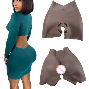 Soft <b>Padded</b> Push up Panty Body Shapers 0.8cm and Hip Enhancer Butt Lifter <b>Bum</b> Hips Silicone Buttock Pants - Product Image 4