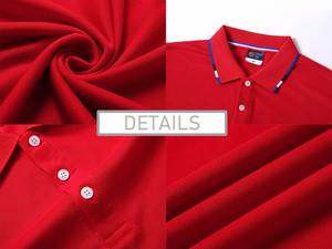 Wholesale Design Custom Logo Men's Blank Plain Polyester High Quality Man's Clothing Golf Uniform Polo T Shirts for Men - Product Image 3