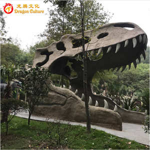 Puerta de <span class=keywords><strong>entrada</strong></span> de dinosaurios grandes, decoración popular y duradera, dinosaurio animatrónico para parque de atracciones, gran oferta - Product Image 5