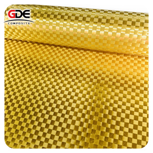 Échantillon d'<span class=keywords><strong>offre</strong></span> d'usine en <span class=keywords><strong>fibre</strong></span> d'aramide tissée en <span class=keywords><strong>fibre</strong></span> d'aramide jaune à armure toile avec le prix le plus bas - Product Image 3