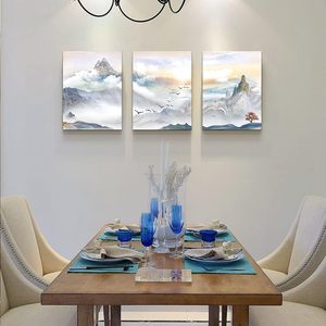 <span class=keywords><strong>Peinture</strong></span> abstraite de paysage de montagne, impression sur toile, décoration murale pour salon, salle de bain, chambre à coucher, <span class=keywords><strong>cuisine</strong></span> - Product Image 1
