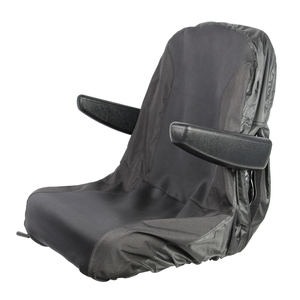 Funda para Asiento de Tractor Cortacésped, Impermeable, con 2 Bolsillos de Almacenamiento, Tamaño Mediano, Color Negro - Product Image 2