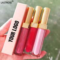 Faible quantité minimale de commande Marque Privée Haute Pigment Clair Mat Rouge à Lèvres Brillant à Lèvres Vente en Gros Vegan De Luxe Shimmer Brillant À Lèvres