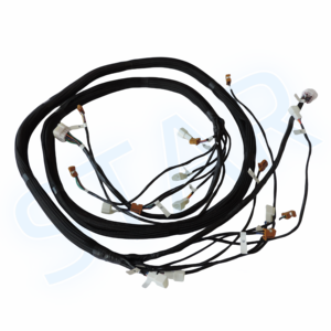 Rangkaian Kabel Otomotif Kustom OEM Bersertifikat IATF16949, Kabel Harness Truk yang Dimodifikasi dengan Konektor Frukawa/TE - Product Image 2