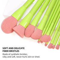 11 pinceaux de maquillage professionnels pour fond de teint, poudre, blush, fard à paupières, vente en gros, outils de soins personnels