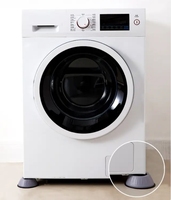 Coussinets anti-vibration universels pour la maison Bloc coulissant silencieux Machines à laver Réfrigérateurs Levage de meubles
