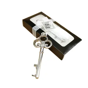 Wholesale Yiwu Joy Black Box Key Bottle Opener Favor Wedding Door Gift