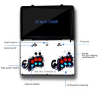 Nouvelle Boîte de Jeu Arcade Pandora 2026 de Haute Qualité 10000-en-1 3D WiFi avec Lumière LED, Console Séparée, Prise en Charge de 1 à 4 Joueurs