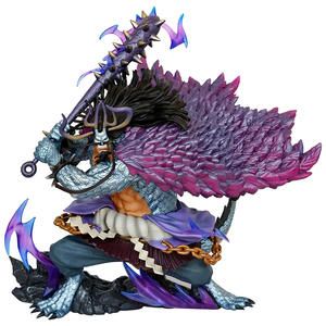 Offre Spéciale 30cm PVC Anime Figure Modèle Statue <span class=keywords><strong>Kaido</strong></span> Quatre Empereur Bêtes Pirate Ones Pièces Décoration De Bureau Collection - Product Image 6