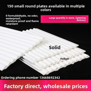 แผ่นผนังไม้ไผ่ลายคลื่นครึ่งวงกลม ผลิตจากเส้นใยไม้ สำหรับตกแต่งบ้าน - Product Image 3