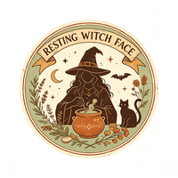 Transfert DTF Halloween Ghost Creep It Real Vintage Badge Prêt à Presser pour T-shirt et Vêtements