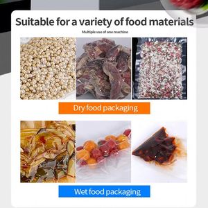 เครื่องบรรจุสูญญากาศแบบอัตโนมัติสำหรับปลาแห้ง เนื้อสัตว์ ไส้กรอก ไก่ ผัก ผลไม้ และอาหารอื่นๆ - Product Image 6