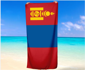 2025 Offre Spéciale été arabie saoudite drapeau <span class=keywords><strong>Football</strong></span> sport Fitness gymnastique serviette piscine serviette de plage - Product Image 2