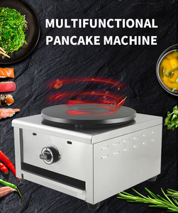 Crêpières de machine de crêpe automatique commerciale et crêpe électrique industrielle de <span class=keywords><strong>plaque</strong></span> chauffante faisant la machine - Product Image 5