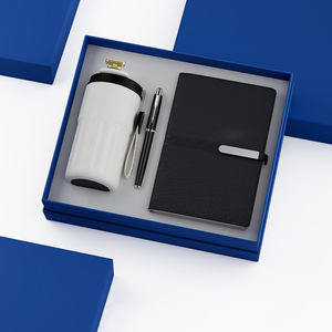 Set Hadiah Perusahaan yang Dipersonalisasi dan Disesuaikan, Set Hadiah Eksekutif Mewah dengan Logo Kustom, Payung, Buku Catatan untuk Wanita Mewah - Product Image 4