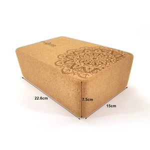 <span class=keywords><strong>CAINA</strong></span> CORK Venta caliente corcho orgánico Yoga ladrillo 3*6*9 4*6*9 pulgadas corcho Natural Yoga bloques de alta densidad antideslizante - Product Image 6