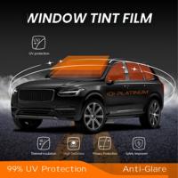 Film jendela mobil pelindung UV 99%, kejelasan Ultra tinggi memblokir UV Anti silau