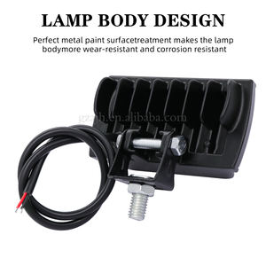 Blanco Amarillo Dual Color Moto Spotlight 12-80V Aluminio completo MINI Luces de conducción Moto Bike Light <span class=keywords><strong>para</strong></span> motocicleta - Product Image 4