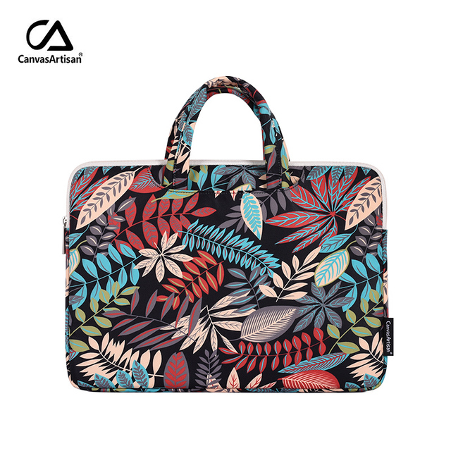 In Stock High Quality Printing Slim Waterproof Notebook Bag Laptop Sleeve With Handle