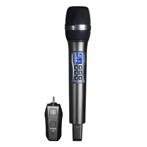 Micrófono inalámbrico Bluetooth D900 UHF Eco ajustable para karaoke y cantar en fiestas - Product Image 3
