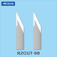 HRK Wolframkarbid-Oszillationsklinge für Ruizhou RZCUT CNC-Vibrationsschneidemaschine Leder-Schaum-Verbundwerkstoff-Schneiden RZCUT-98