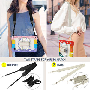 Funda protectora de silicona para tabletas Samsung A9Plus S10Fe <span class=keywords><strong>S6Lite</strong></span>, soporte anticaída, correa de mano, funda protectora conveniente - Product Image 5