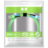10 Gigabit Multimode Dual Core OM5 Fiber Jumper Three Ring Ceramic Ferrule OM5 Fiber Core