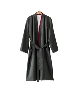 High Quality New Design Satin Bath Robes Mens Fleece Bathrobe Luxury Fluffy Hotel Bathrobe Men Women Sleepwear With Custom Logo