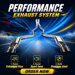 ระบบท่อไอเสีย Valvetronic Catback SS304 สำหรับ <span class=keywords><strong>Ford</strong></span> <span class=keywords><strong>Mustang</strong></span> <span class=keywords><strong>GT</strong></span> <span class=keywords><strong>5.0</strong></span> <span class=keywords><strong>V8</strong></span> ปลายท่อคาร์บอนไฟเบอร์ ประสิทธิภาพสูง ขัดเงา สำหรับรถแข่ง - Product Image 1