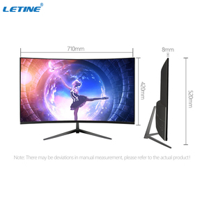 <span class=keywords><strong>Monitor</strong></span> Gaming tanpa bingkai 24 inci, <span class=keywords><strong>Monitor</strong></span> datar 75Hz komputer PC - Product Image 5