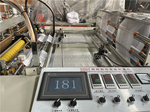 Automatic Heat Seal Cold Cut Four-Fold Flat Bottom <strong>Bag</strong> <strong>Making</strong> <strong>Machine</strong> with Servo Motor Control for Large Plastic <strong>Bags</strong> - Product Image 4