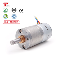 Motore Stepper a Ingranaggi a Magneti Permanenti DC 12V ad Alta Precisione GM20-20BY, Micro Motore Stepper con Riduttore da 20mm, 2 Fasi 4 Fili con Scatola Ingranaggi